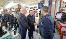 Adalet Bakanından Bayburt'ta Esnaf Ziyareti