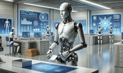 Çinli insansı robot iki elle nakış işleyerek dünyada bir ilke imza attı