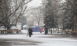 Çubuk Beyaza Büründü