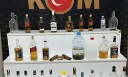 Kırşehir'de sahte içki ve etil alkol operasyonu
