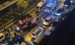 Yozgat'ta korkutan kaza! Ambulans ile 2 otomobil çarpıştı