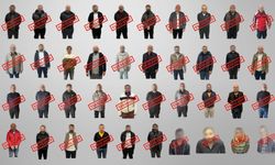 20'si kırmızı bültenle aranan 40 suçlu yakalandı