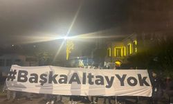 Altay Taraftarlarından Kurtuluş Yürüyüşü