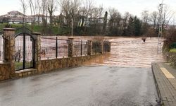 Bartın Irmağı'nın su seviyesi yükseliyor