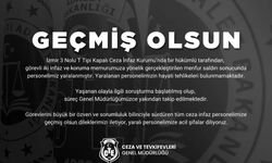 Cezaevindeki hükümlü memurlara saldırdı