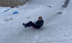 Gaziantep'te kar sevinci