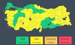 İçişleri Bakanlığı'ndan yağış uyarısı