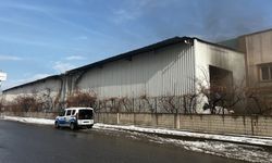 Kayseri'de fabrika yangını