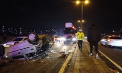 Kayseri’de korkutan kaza!