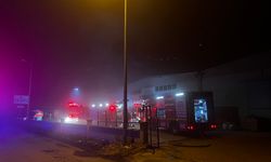 Kayseri'de Mobilya Fabrikası Yandı