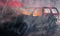 Seyir Halindeyken Alev Alan Cip Tutuştu