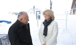 Tansu Çiller tatil için Erciyes'i tercih etti