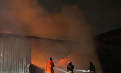 Tekirdağ'da tekstil alev aldı