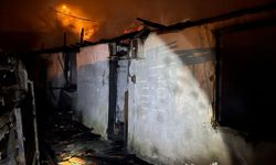 Tokat'ta Tek Katlı Ev Kül Oldu