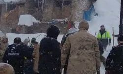 Van'da çığ düştü: 20 ev tahliye edildi