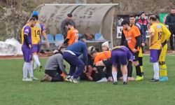 Amatör lig maçında kafa topu can alıyordu