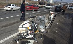 Kırıkkale'de feci trafik kazası!