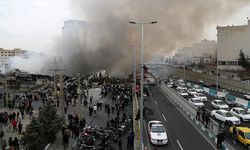 Tahran'da korkutan yangın