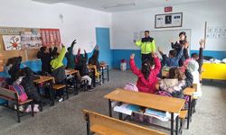 Yozgat'ta öğrencilere trafik eğitimi verildi