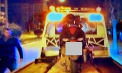 14 yaşındaki ehliyetsiz motosiklet sürücüsüne ceza yağdı