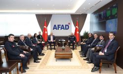 AFAD Başkanı Pehlivan Nikolay Mladenov'u kabul etti