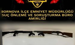 Aile apartmanına silah kaçakçılığı operasyonu