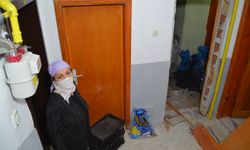 Aksaray'da evde doğal gaz patlaması