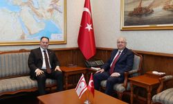 Bakan Güler, KKTC Meclis Başkanı ile görüştü