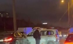 Başakşehir'de 5 Araçlık Zincirleme Kaza