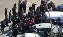 Batman'da 'pankart' gerginliği yaşandı