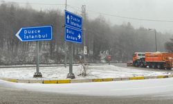 Bolu Dağı beyaza büründü