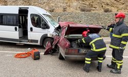 Burdur'da otomobil kazası can aldı!