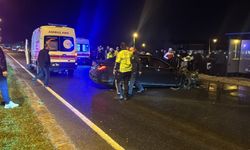 Düzce'de Kaza Sonucu Özel Halk Otobüsü Devrildi