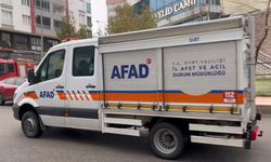 Havalandırma boşluğundan halatla kurtarıldı