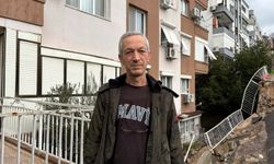 İstinat duvarı çöken apartman sakinleri çözüm bekliyor