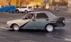 Nevşehir'de drift atan sürücüye 46 bin lira ceza kesildi