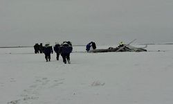 Rusya'da eğitim uçağı düştü