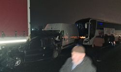 Sakarya'da Anadolu Otoyolunda Zincirleme Kaza