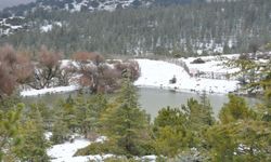 Spil Dağı, beyaz örtüyle kaplandı