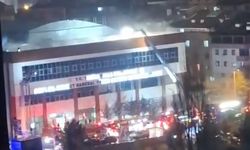 Yenimahalle'de sauna yangını