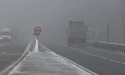 Bolu Dağı'nda sis etkisini gösterdi