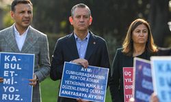 Özgür Özel, akademisyenlerin direnişine destek veriyor