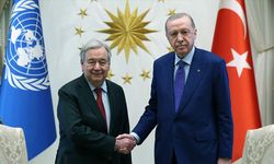 Cumhurbaşkanı Erdoğan, BM Genel Sekreteri Guterres'i kabul etti