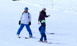 Erciyes'te hafta sonu yoğunluğu