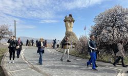 Kapadokya'ya bayram tatilinde ziyaretçi akını