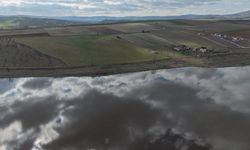 Kızılca Göleti yağışlarla yeniden su tuttu