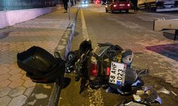 Suşehri'nde korkutan motosiklet kazası