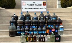 Yozgat'ta operasyon: 343 litre sahte alkol ele geçirildi