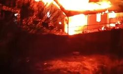 Adana'da Korkutan Yangın