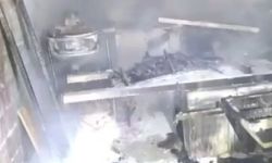 Adana'da Mobilya Atölyesi Yandı